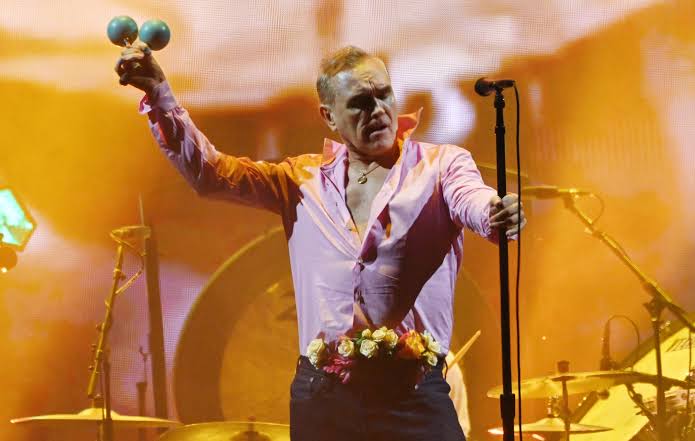Morrissey playing live
